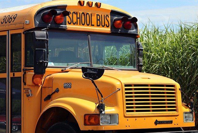 Photo d'un bus scolaire